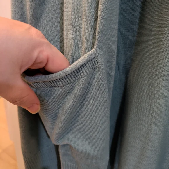 New with tags! Maurices Women's Cardigan in Soft Teal - Picture 3 of 12